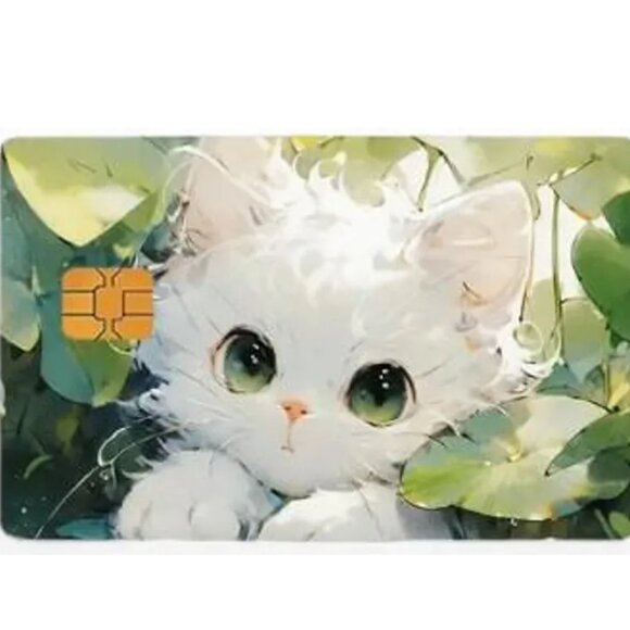 Kawaii Kitten Card Skin - Picture 1 of 2